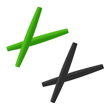 Imagem de Boldbright Kits de borracha de substituição para óculos de sol Oakley Crosshair New 2012 OO4060 - verde e preto