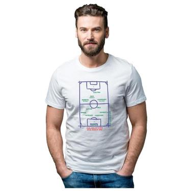 Imagem de Camiseta de Futebol Seleção Itália Tetra Copa do Mundo 2006 Masculina-Unissex
