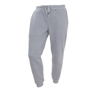 Imagem de Calça Moletom Masculina Ogochi Jogger Cinza Claro - 07249-Masculino