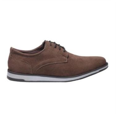Imagem de Sapatenis Masculino Sapato Social Casual Oxford Camurça Confortavel 4356-Masculino