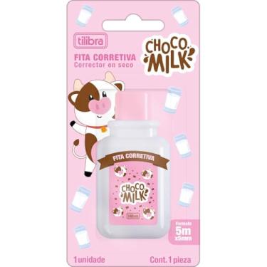 Imagem de Tilibra - Corretivo em Fita 5mmx5m ChocoMilk - Blister com 1 Unidade