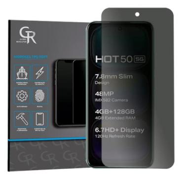 Imagem de Película Hidrogel Privacidade Para Infinix Hot 50 - GR Global Revoluti