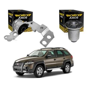 Imagem de Par Bucha Bandeja Direita Palio Adventure 1.8 2008 A 2020 - Axios