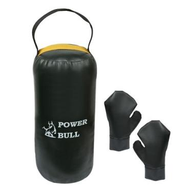 Imagem de kit Boxe Saco De Pancadas Mais Luvas Infantil - Power Bull