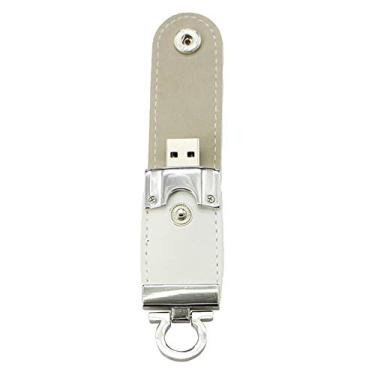 Imagem de Chaveiro de 16 GB PU 3.0 USB Flash Drive Pen Drive Armazenamento de Dados Pen Drive Pen Drive Pen Drive USB Drive USB 3.0 Pen Drive U Disk - Branco