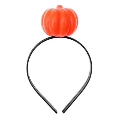 Imagem de Tiara de Abóbora Fantasia dia Bruxas Halloween Infantil - Toy Master