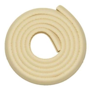 Imagem de Protetor De Quina Canto Cantoneira Fita Rolo 2 Metros Creme - Quina Ma