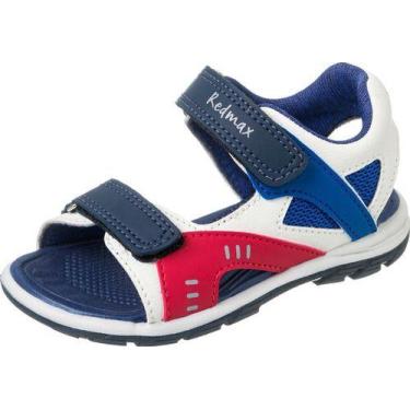 Imagem de Papete Sandália Infantil Masculino Menino 3867-049 - Redmax, Branco, A