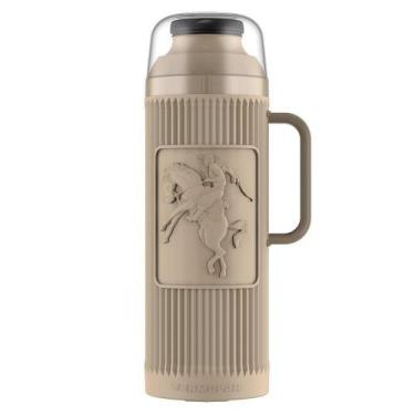 Imagem de Garrafa Termolar Chimarrita 1 Litro Rosca 7800 Bege, Bege, 1L