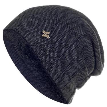 Imagem de Gorro Unissex De Inverno Listra Vertical ELASHOPP 