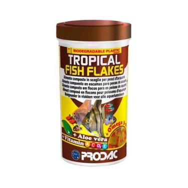 Imagem de Alimento Prodac Tropical Fish Flakes para Peixes - 20g