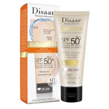 Imagem de O DISAAR Sunscreen Bronz Foundation SPF50+ PA+++ Oil Free - Universal