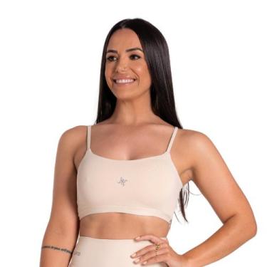 Imagem de Top fitness de academia sutia desportivo tecido poliamida - urbativa f