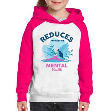 Imagem de Moletom Infantil Reduces The Paint Of Menthal Health - Foca na Moda, B
