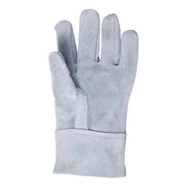 Imagem de Luvas De Trabalho Pesado/solda Raspa Punho 7 Cm - Comluvas