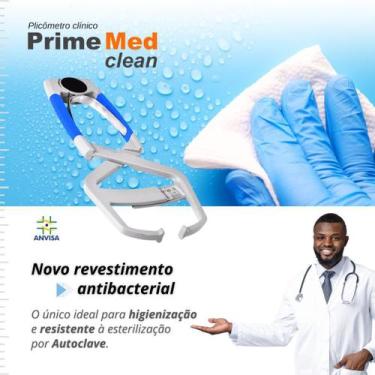 Imagem de Kit Avaliação Física Prime Med Clean  Antibacterial  Anvisa, Cinza/Ros