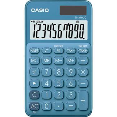 Imagem de Calculadora Compacta Casio SL-310UC-Bu-N-DC - Azul