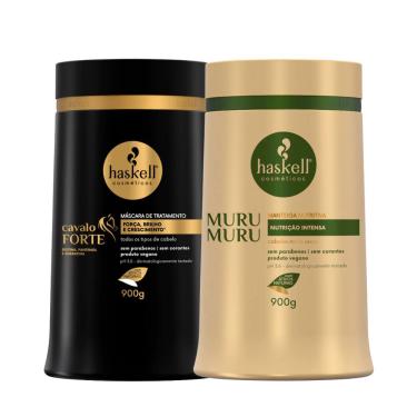 Imagem de Kit Haskell Manteiga Nutritiva Murumurú + Máscara Cavalo Forte 900g