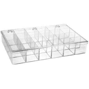 Imagem de SP Bel-Art Caixa de armazenamento de plástico com 24 compartimentos; 33 x 23 x 5 cm (F16614-0000)