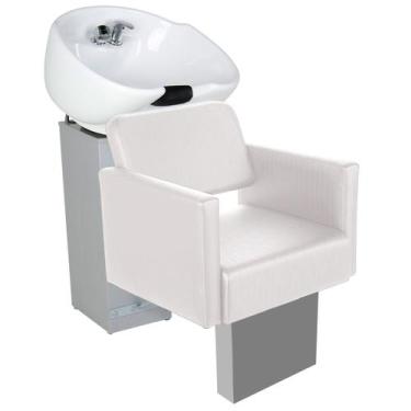 Imagem de Lavatório Cabeleireiro Ravenna Cuba de Porcelana - CC&S, Branco