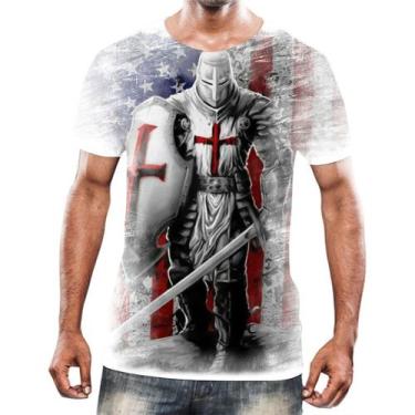 Imagem de Camiseta Camisa Cavaleiros Templários Cruzadas Armaduras 5 - Enjoy Sho