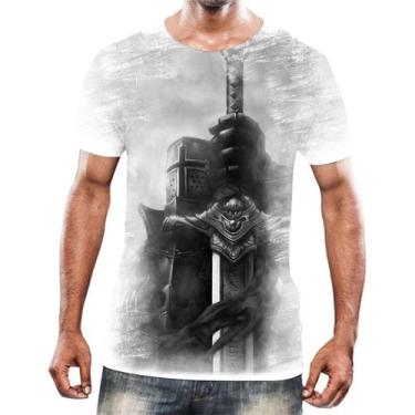 Imagem de Camiseta Camisa Cavaleiros Templários Cruzadas Armaduras 11 - Enjoy Sh