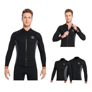 Imagem de Neoprene Roupa Mergulho 3mm Engrossar Mantenha-se Aquecido (fêmea, XL)