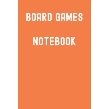Imagem de Board Games Notebook: Temptatious Tangerine Matte Finish Lined Journal, 120 Pages, 6 x 9, Gift For Thinkers, List Makers and Doers (Board Games Notebook Journal)