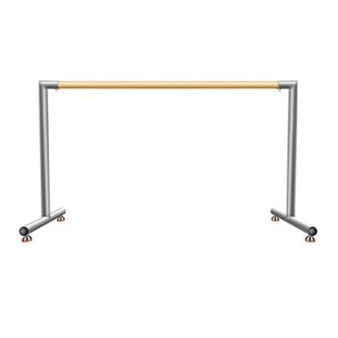 Imagem de Ballet Bar Barra De Balé Portátil Para Academia Doméstica, Barra De Dança Fitness Para Adultos De 3,28 Pés-8,2 Pés, Equipamento De Exercício De Alongamento De Dança De Balé, Fácil De Montar(Single Lay