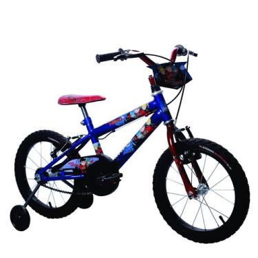Imagem de Bicicleta Infantil Menino Aro 16 Hero Freedom Masculina, Azul