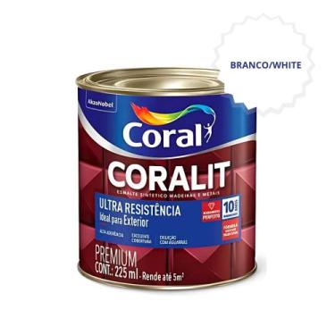Imagem de Tinta Esmalte Sintetico Coral Para Madeira Metal De Alto Brilho Ultra 