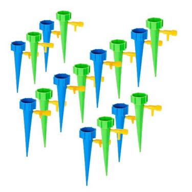 Imagem de Kit C/16 Irrigador Automático Acoplável Garrafa Gotejador - NS