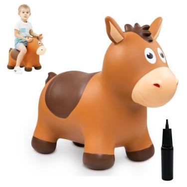 Imagem de Cavalo Inflável Bouncy Horse ZOOJOY para Crianças (18 Meses a 6 Anos)