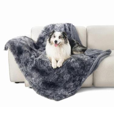 Imagem de Cobertor Impermeável Bedsure para Cães Grandes (50x60cm) - Cinza