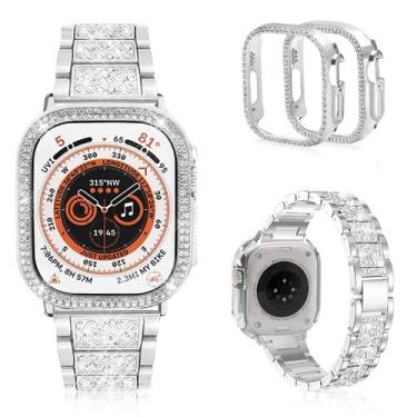 Imagem de Pulseira Mosonio Compatível com Apple Watch Ultra 49mm - Com Capa