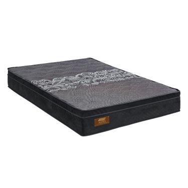 Imagem de Colchão Queen 158cm Molas Ensacadas Alpes Gazin - Preto