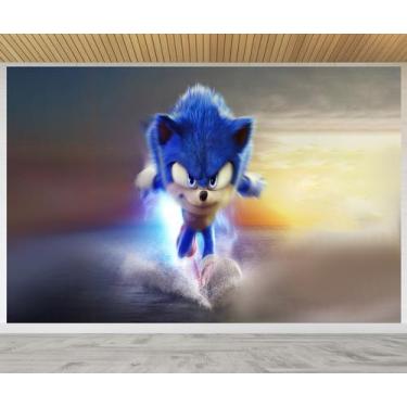 Imagem de Painel de Festa Sonic - Shopp Adesivos