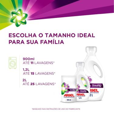 Imagem de LAVA-ROUPAS CONCENTRADO TOQUE DE DOWNY ARIEL FRASCO 1,2L