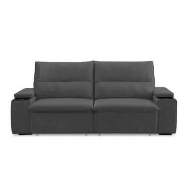 Imagem de Estofado Ferguile Pavia 2,05 Retrátil E Reclinável Grafite