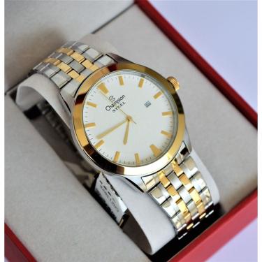 Imagem de Relogio champion masculino aço misto calendario social CA21302B