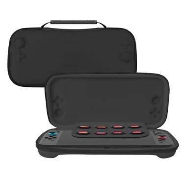 Imagem de Anleo Carrying Case for Nintendo Switch 2 (2025), Switch 2 Large Capacity Protective Hard Case Portable Travel Bag with 8 Game Card Slots(Black)