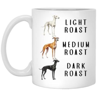 Imagem de Caneca de café Greyhound - Presente engraçado para mãe de cães - Presente para amantes de galgos Caneca de café da manhã - Copo para amantes de cães - Copo de presente de dono de cachorro - Canecas