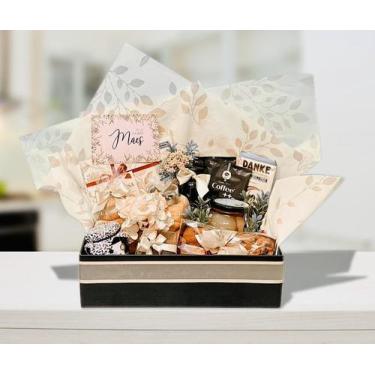 Imagem de Cesta de Café da Manhã Doce Refúgio  Presente Gourmet com Itens Artesa
