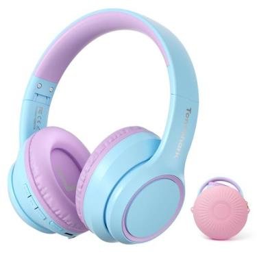 Imagem de Fones de ouvido TONOSHARK Active Noise Cancelling Kids Purple