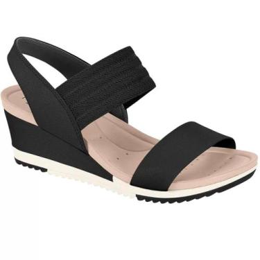 Imagem de Sandália Modare Napa Floather Canelada Anabela Feminino 7123.107 (6404