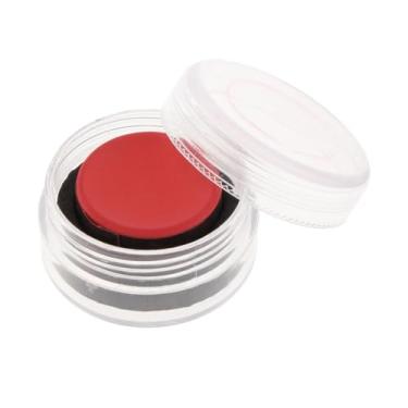 Imagem de menolana Acessórios para tacos de sinuca, suprimentos, giz esportivo portátil de alto desempenho para torneios, uso em clubes e casas, Vermelho