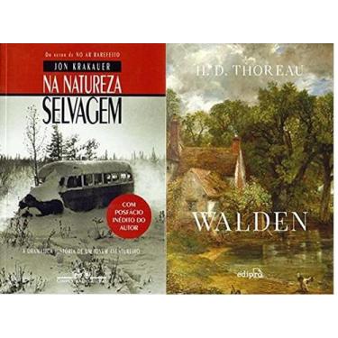 Imagem de 2 Livros Na Natureza Selvagem+Walden Ou Vida Nos Bosques - Companhia D