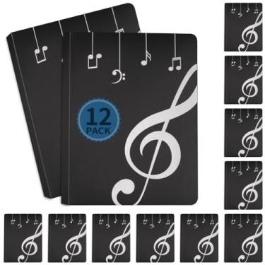 Imagem de Pasta de música pasta de partitura pasta de música suporte de armazenamento coral pasta de banda (12)