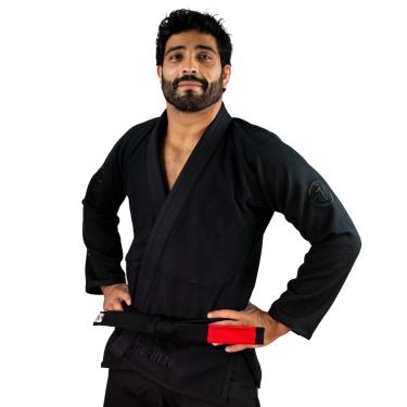 Imagem de Keiko Balance Kimono Jiu Jitsu, Unissex Adulto, Preto, A2