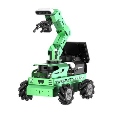 Imagem de HIWONDER Robot Car with ChatGPT Large AI Model ROS2 ROS1 Education Lidar SLAM Mapping Navigation AI Vision 6DOF Robotic Arm Voice Control Smart Sorting, JetRover Developer Kit & Jetson Orin Nano 8GB